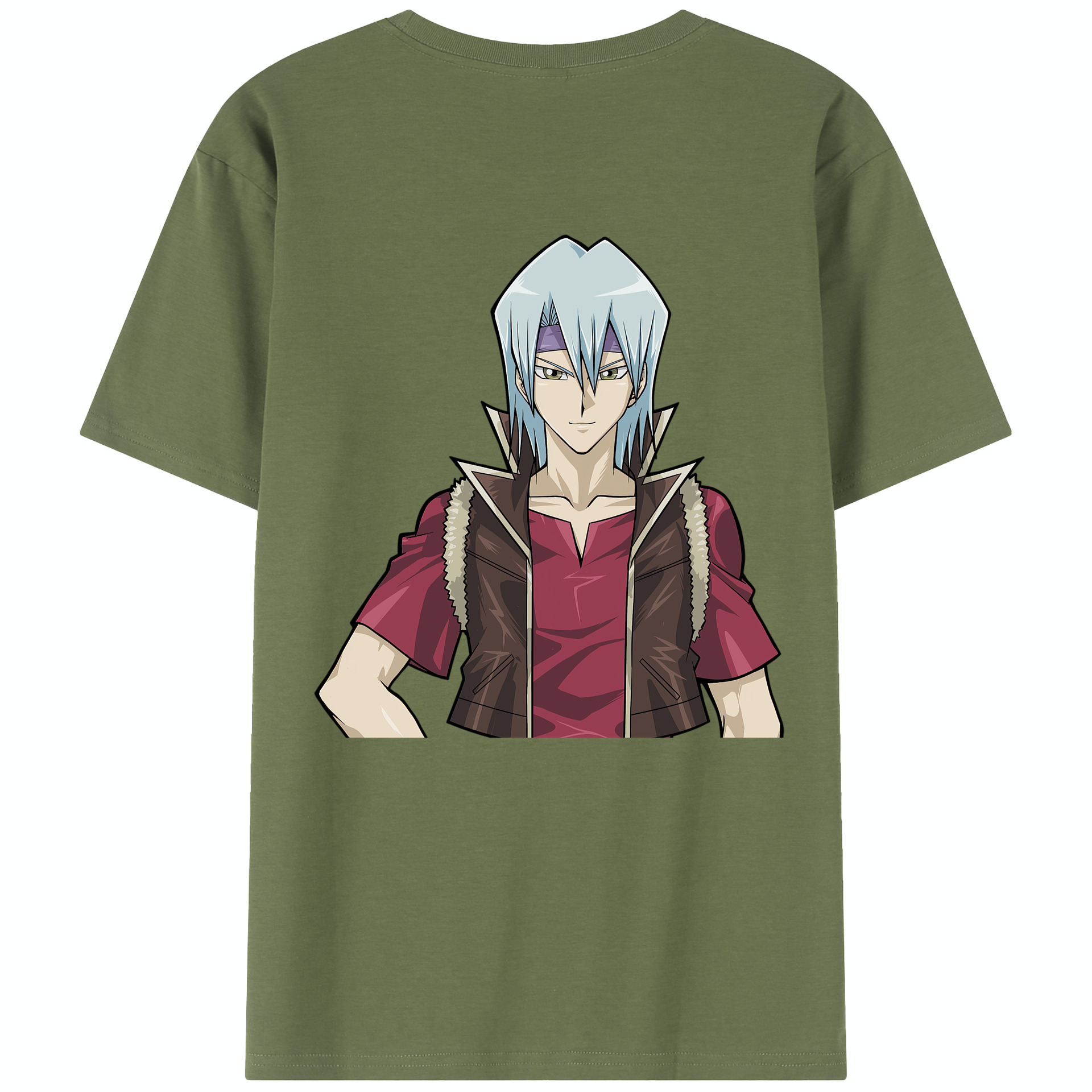 （画像用） 遊☆戯☆王 Yu-Gi-Oh! 綿100％半袖Tシャツ（背面プリント）